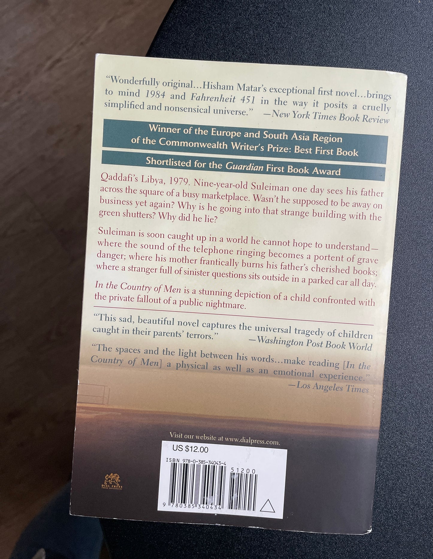 In the Country of Men: A Novel