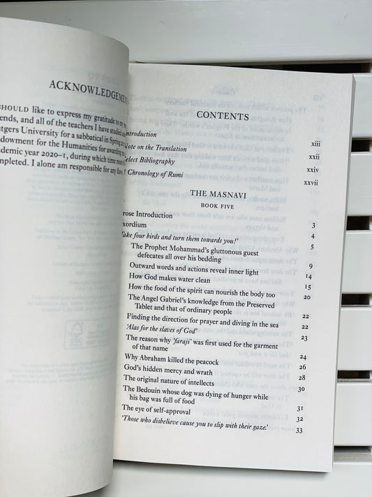 The Masnavi, Book Five (Oxford World's Classics)