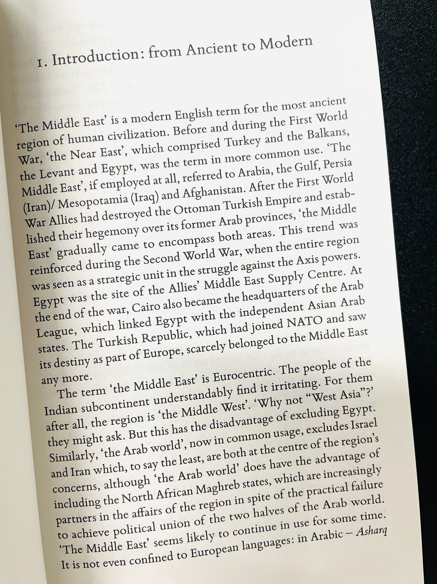 A History of the Middle East: Fifth Edition