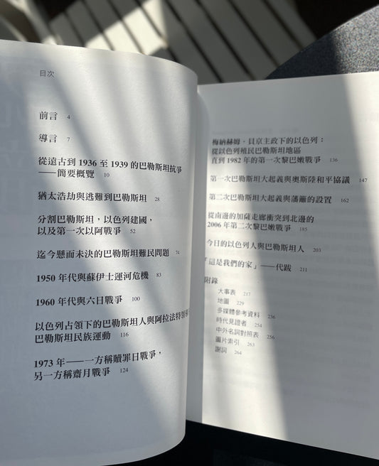 認識以色列人與巴勒斯坦人從古到今的紛爭