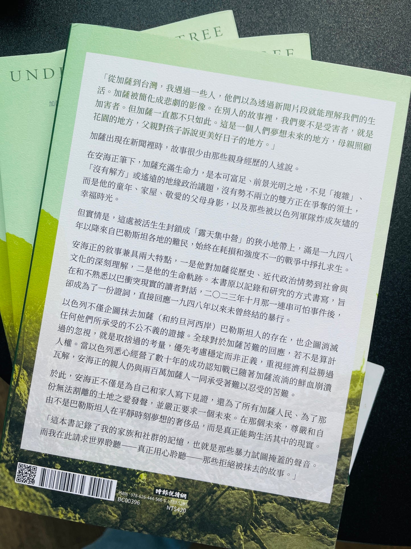 茉莉樹下:加薩回憶錄 Under the Jasmine Tree: Gaza Memoir