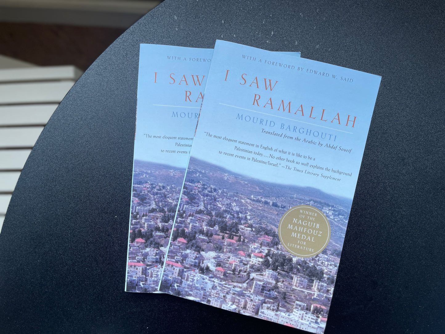 I saw Ramallah
