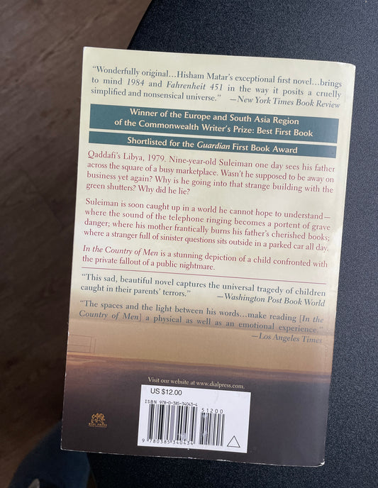 In the Country of Men: A Novel
