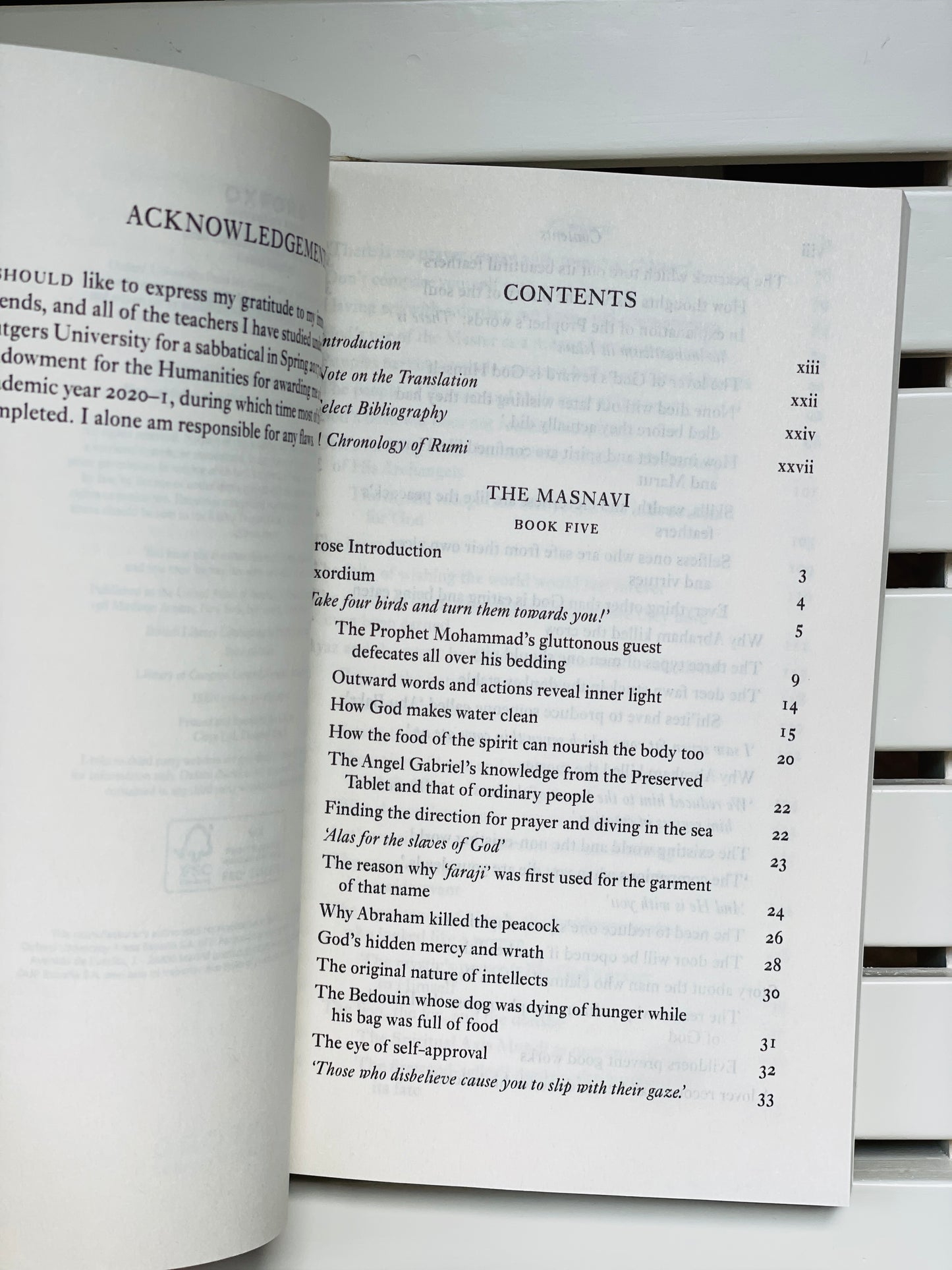 The Masnavi, Book Five (Oxford World's Classics)