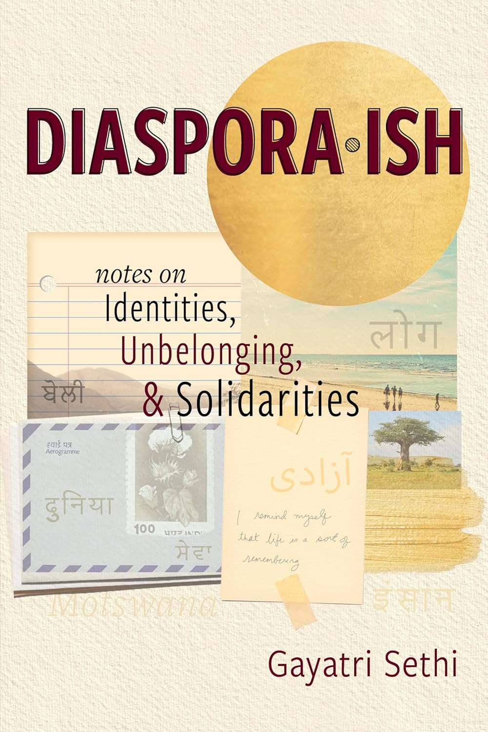 Diaspora-ish: Notes on Identities, Unbelonging, & Solidarities