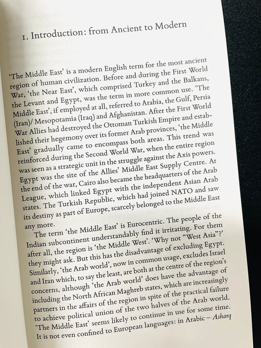 A History of the Middle East: Fifth Edition