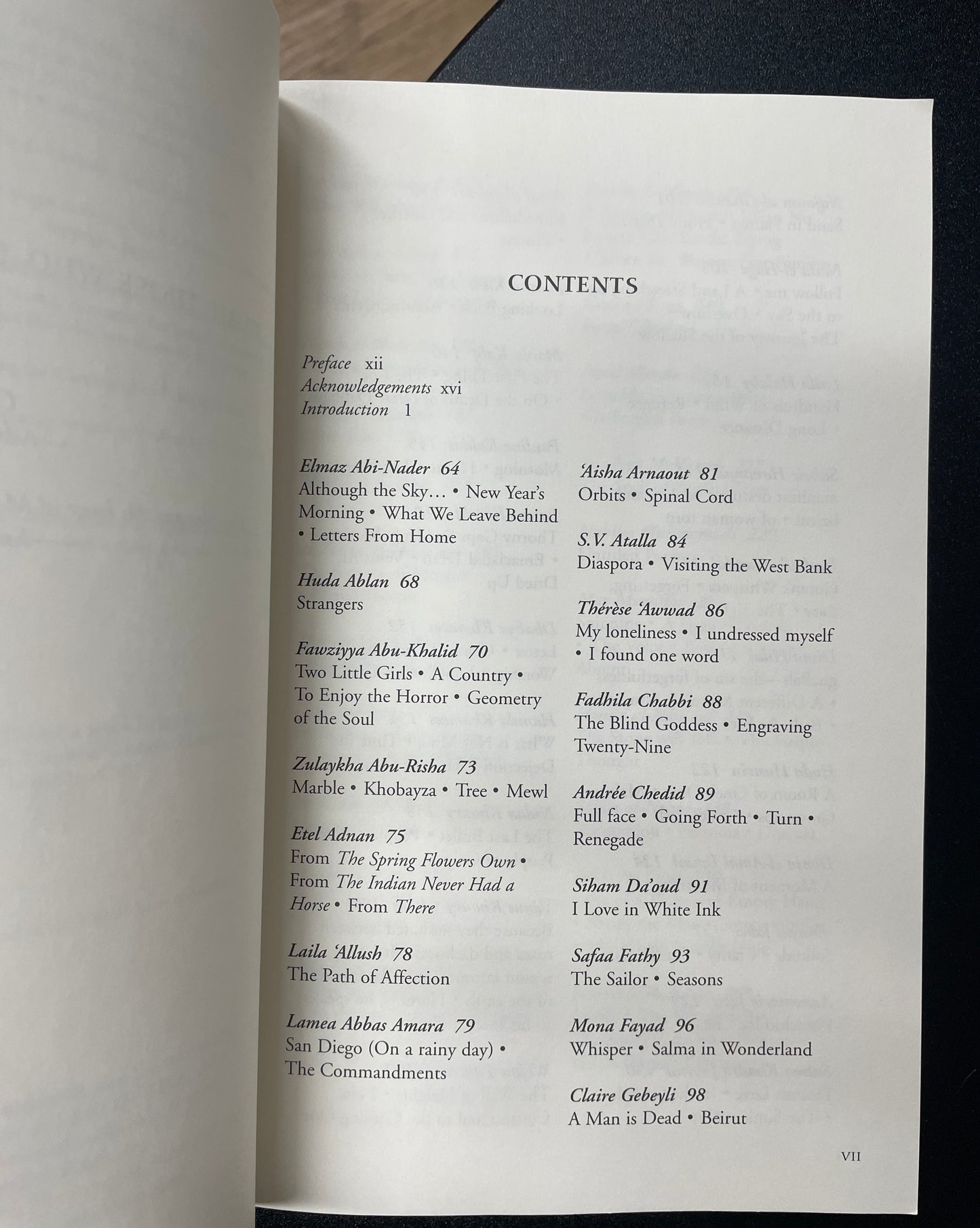The Poetry of Arab Women: A Contemporary Anthology