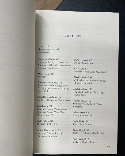 The Poetry of Arab Women: A Contemporary Anthology