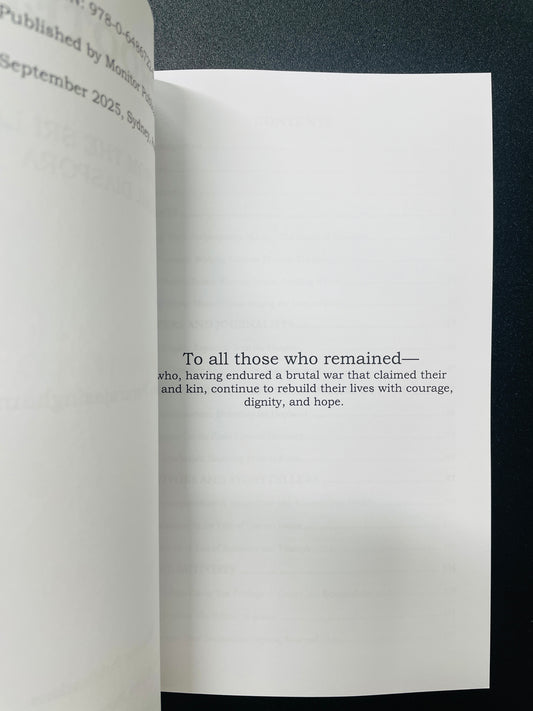 Uprooted: Stories from the Sri Lankan Tamil Diaspora