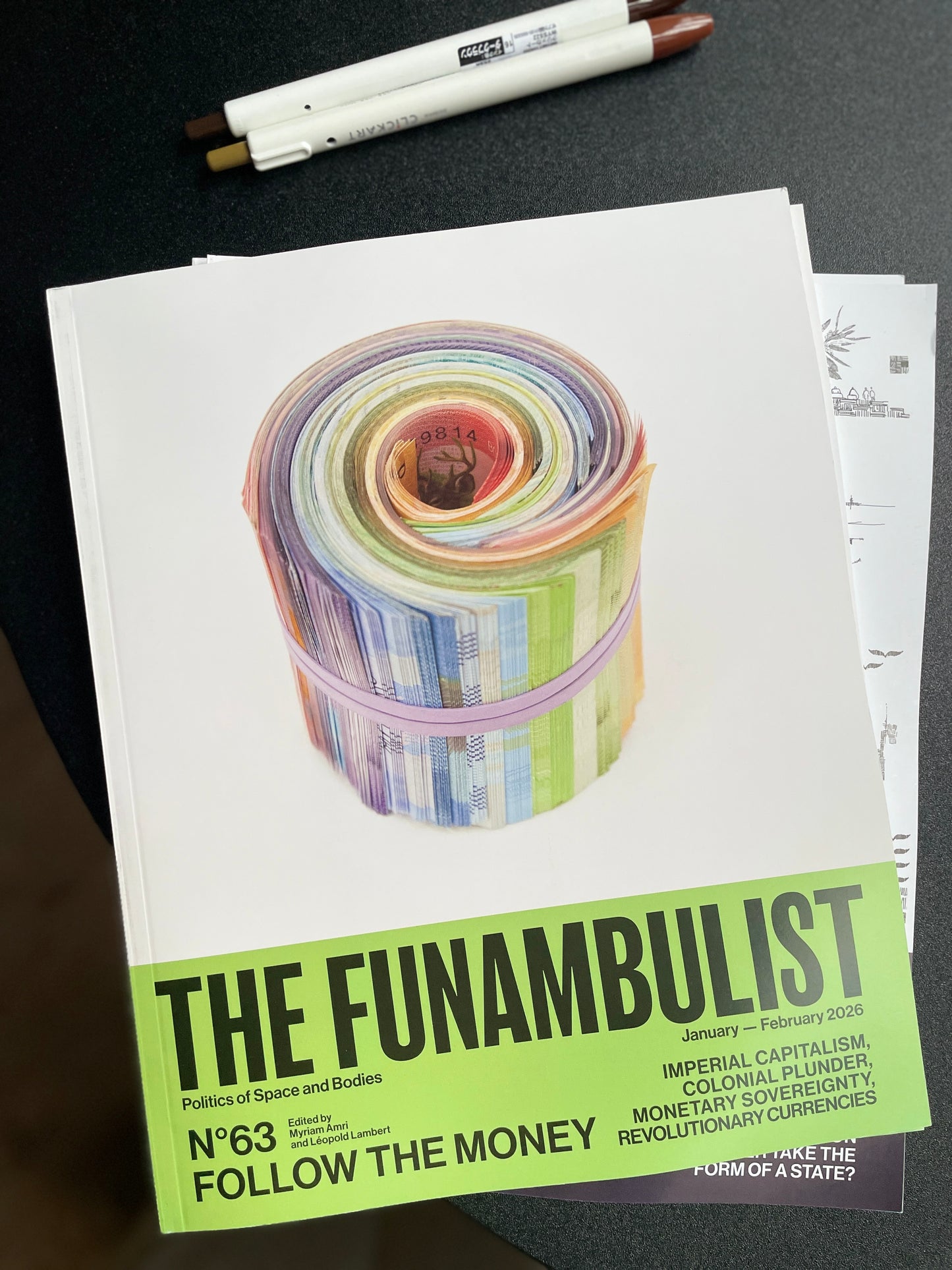 The Funambulist (Issue 63- Follow the Money) Magazines