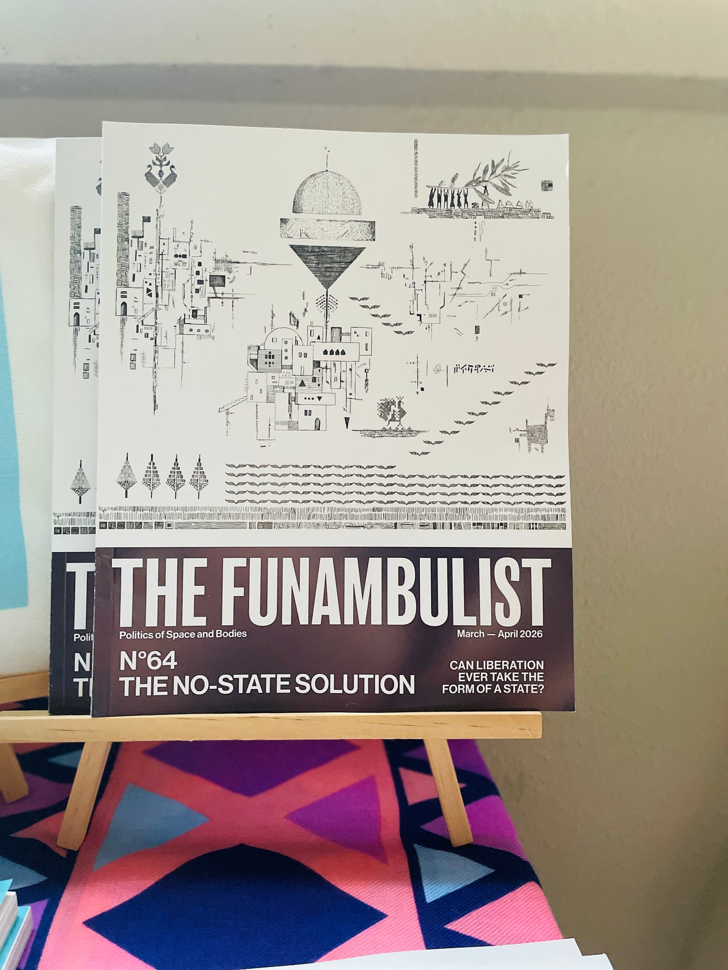 The Funambulist (Issues 64- The No-State Solution) Magazines