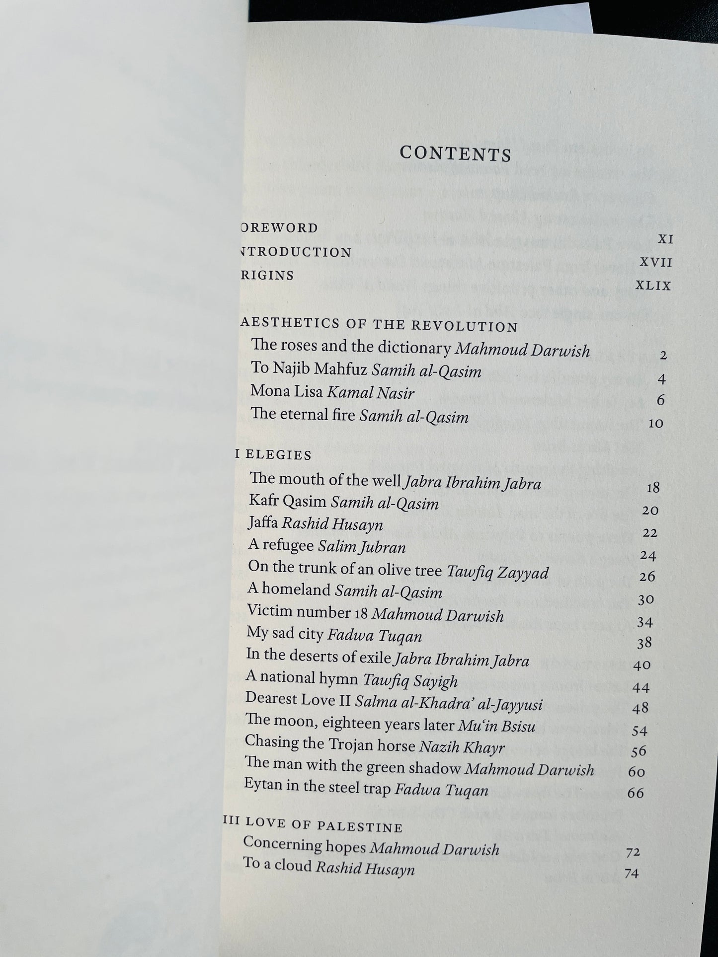 The Palestinian Wedding- A Bilingual Reader of Resistance Poetry