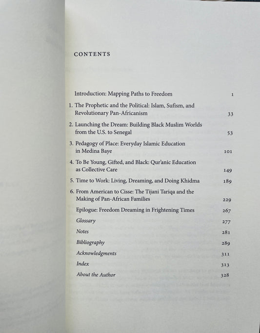 Black Muslim Freedom Dreams: Islamic Education, Pan-Africanism, and Collective Care