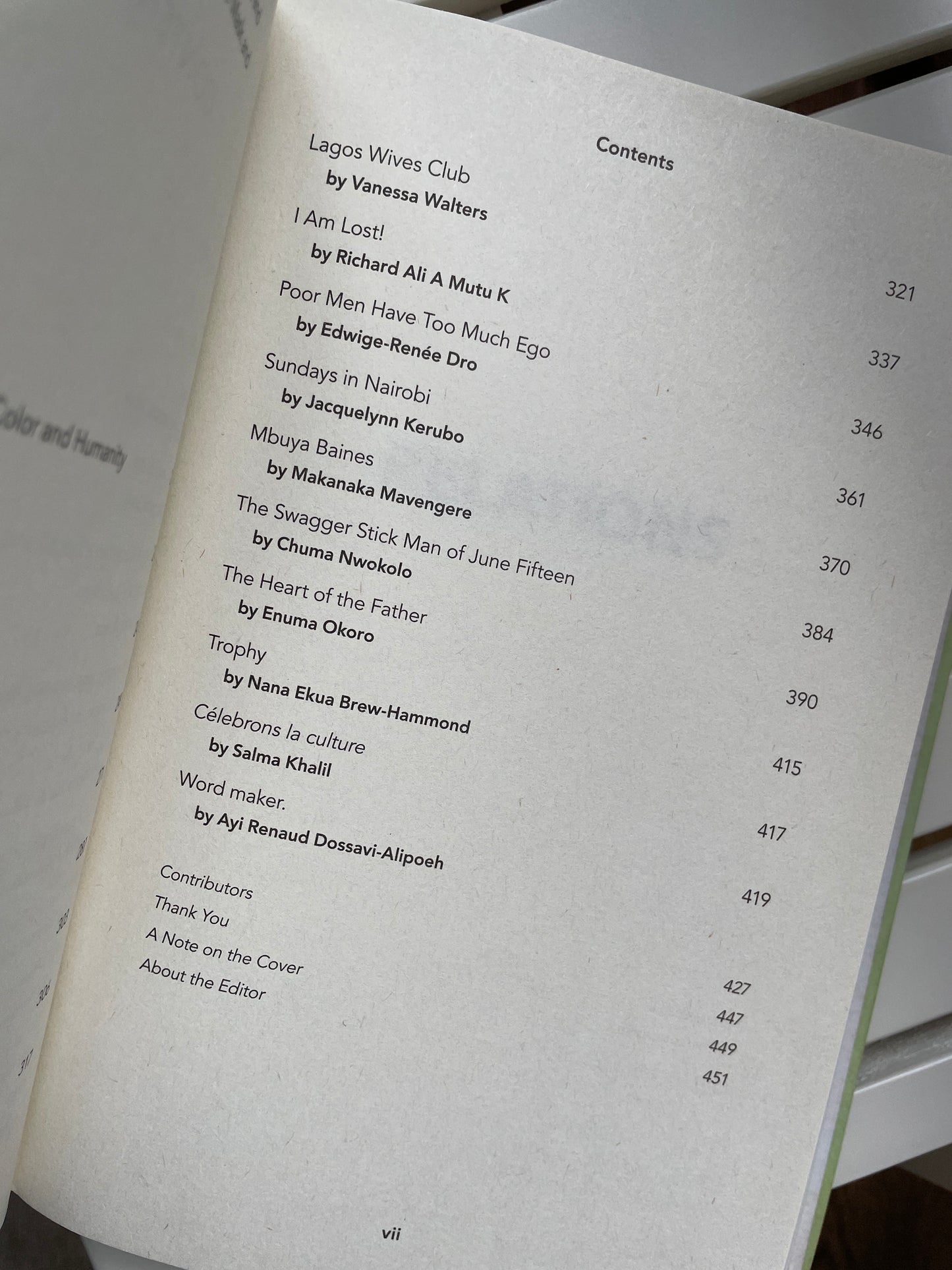 Relations: An Anthology of African and Diaspora Voices