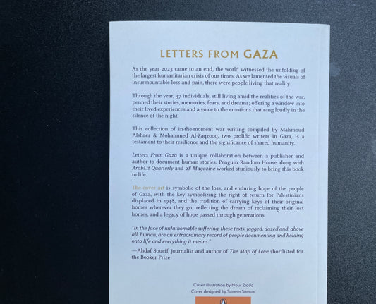 Letters From Gaza: A Collection By the People; Unveiling Their Stories and Emotions From the Year That Has Been